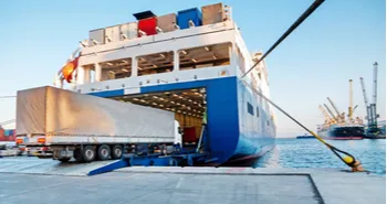 Ro-Ro-Transport in der Seefahrt